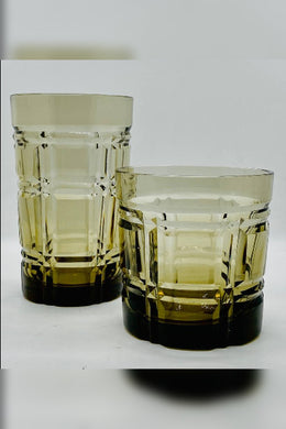 Amber Vault Whiskey Glass Set