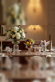 Crystal Pedestal Centerpiece Vase Collection