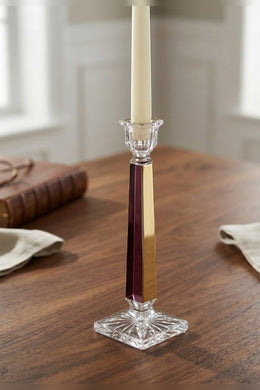 Regal Prism Crystal Candle Stand