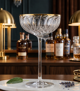 Ripple Coupe Martini Glass